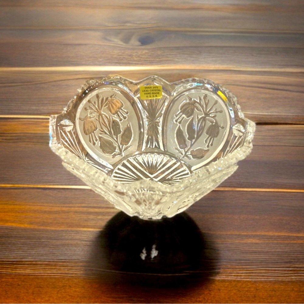 “Bells” Crystal Candy Bowl
